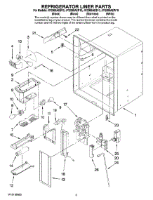 02 - Refrigerator Liner Parts parts for Maytag Refrigerator JFI2089AEP10 from AppliancePartsPros.com