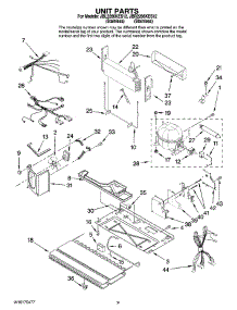 05 - Unit Parts parts for Maytag Refrigerator JBL2286KES12 from AppliancePartsPros.com