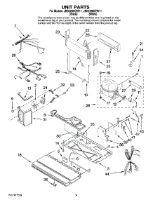 05 - Unit Parts parts for Maytag Refrigerator JBD2286KEB11 from AppliancePartsPros.com