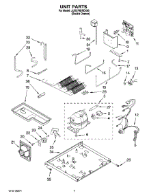 04 - Unit Parts parts for Maytag Ingredient Center JUD278DBCX00 from AppliancePartsPros.com