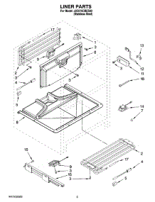 02 - Liner Parts parts for Maytag Ingredient Center JUD278DBES00 from AppliancePartsPros.com