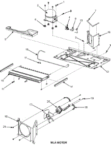 04 - Compressor (Series 11) parts for Jenn-Air Refrigerator JCB2280HES from AppliancePartsPros.com