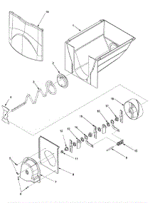 Ice Bucket Assy parts for Jenn-Air Refrigerator JC2228HEHB-PJC2228HHB from AppliancePartsPros.com