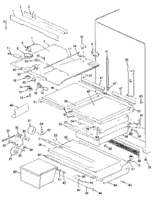 Fresh Food Compartment parts for Jenn-Air Refrigerator JRTD226RB / BJ81A from AppliancePartsPros.com