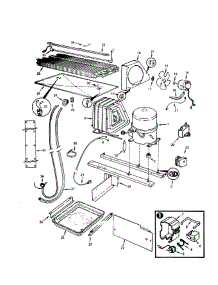 Unit Compartment & System parts for Jenn-Air Refrigerator JRTD226RB / BJ81A from AppliancePartsPros.com