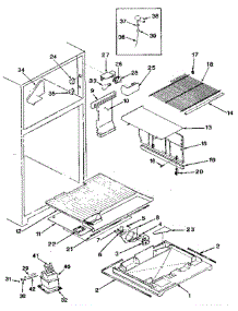 Freezer Compartment parts for Jenn-Air Refrigerator JRTD226LB / AJ82A from AppliancePartsPros.com