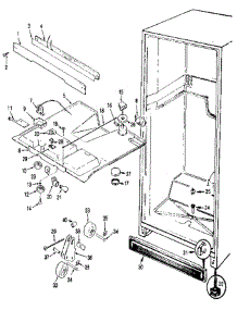 Fresh Food Compartment parts for Jenn-Air Refrigerator JRTD226LB / BJ84B from AppliancePartsPros.com