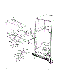 Fresh Food Compartment parts for Jenn-Air Refrigerator JRTD226RB / BJ83A from AppliancePartsPros.com