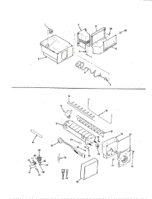 Ice Maker & Bin parts for Jenn-Air Refrigerator JRTD226LB / BJ82A from AppliancePartsPros.com