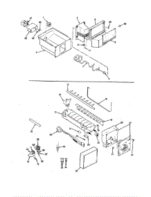 Ice Maker & Bin parts for Jenn-Air Refrigerator JRTD226LB / BJ82A from AppliancePartsPros.com