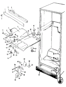 Fresh Food Compartment parts for Jenn-Air Refrigerator JRT192B / AJ51C from AppliancePartsPros.com