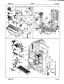 04 - Ice Maker parts for Jenn-Air Refrigerator JRTD224 / 7B21A from AppliancePartsPros.com