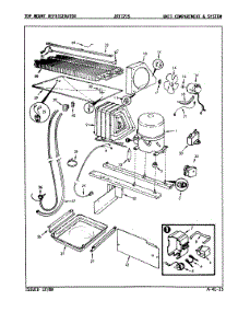 05 - Unit Compartment & System parts for Jenn-Air Refrigerator JRTI215 / 9C67B from AppliancePartsPros.com