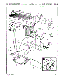 04 - Unit Compartment & System parts for Jenn-Air Refrigerator JRT211 / 9C65B from AppliancePartsPros.com