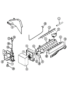 05 - Optional Ice Maker Kit (Im107) parts for Jenn-Air Refrigerator JRTE218B from AppliancePartsPros.com