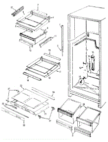 Shelves & Accessories parts for Jenn-Air Refrigerator JRT196B / AJ55A from AppliancePartsPros.com