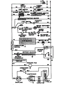 12 - Wiring Information parts for Jenn-Air Refrigerator JRTDE229W from AppliancePartsPros.com