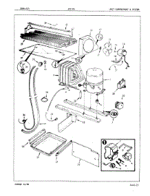 04 - Unit Compartment & System parts for Jenn-Air Refrigerator JRT194 / 7C53A from AppliancePartsPros.com