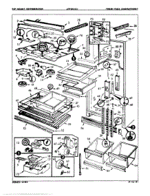 12 - Fresh Food Compartment (B / M 8B14b) parts for Jenn-Air Refrigerator JRTDX224R from AppliancePartsPros.com