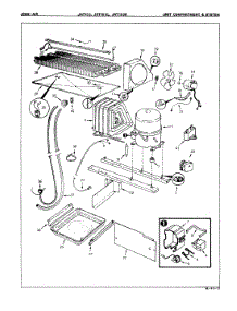 04 - Unit Compartment & System parts for Jenn-Air Refrigerator JRT153L / 7C51B from AppliancePartsPros.com