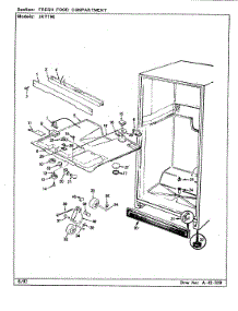 03 - Fresh Food Compartment parts for Jenn-Air Refrigerator JRT196 / CJ55A from AppliancePartsPros.com