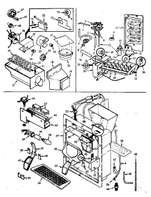 Refrigerator Ice Maker parts for Jenn-Air Refrigerator JRT234B / 7C55A from AppliancePartsPros.com