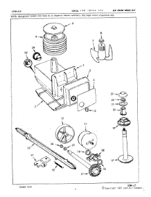 04 - Ice Cream Maker Kit (Icm100 B / M 7X24a) parts for Jenn-Air Refrigerator JRTDX224L / 8B14B from AppliancePartsPros.com