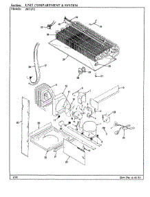06 - Unit Compartment & System parts for Jenn-Air Refrigerator JRT192 / BJ51C from AppliancePartsPros.com