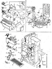 Refrigerator / Ice Maker parts for Jenn-Air Refrigerator JRT214B / 7C54A from AppliancePartsPros.com