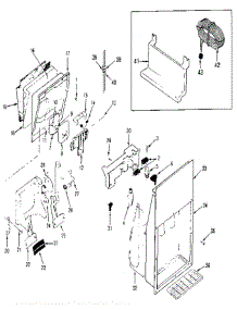 Ice & Water Dispenser parts for Jenn-Air Refrigerator JRSD246B / BQ82A from AppliancePartsPros.com