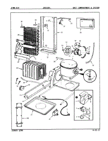 06 - Unit Compartment & System parts for Jenn-Air Refrigerator JRSI205 / 9Q05B from AppliancePartsPros.com