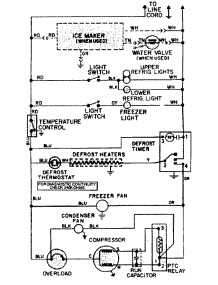 08 - Wiring Information parts for Jenn-Air Refrigerator JRS228B from AppliancePartsPros.com
