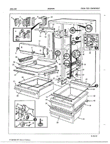 Fresh Food Compartment Page 3 parts for Jenn-Air Refrigerator 24882 from AppliancePartsPros.com