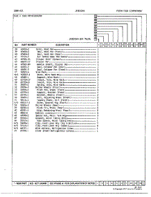 Fresh Food Compartment Page 4 parts for Jenn-Air Refrigerator 24882 from AppliancePartsPros.com
