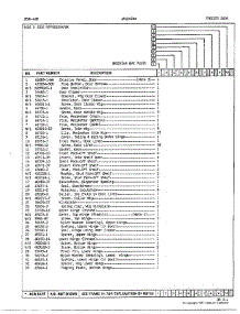Freezer Door Page 2 parts for Jenn-Air Refrigerator 24882 from AppliancePartsPros.com