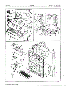 Water And Ice Dispenser parts for Jenn-Air Refrigerator 24882 from AppliancePartsPros.com