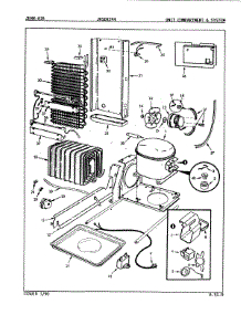 07 - Unit Compartment & System parts for Jenn-Air Refrigerator JRSDX244 / 7N15A from AppliancePartsPros.com