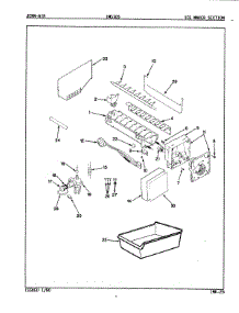 06 - Ice Maker Kit parts for Jenn-Air Refrigerator JRSDX244 / 7N15A from AppliancePartsPros.com