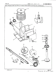 05 - Ice Cream Maker Kit (Icm100) parts for Jenn-Air Refrigerator JRSDX244 / 8N62A from AppliancePartsPros.com