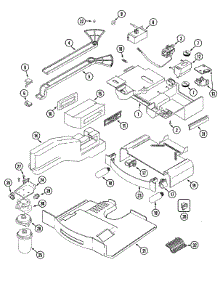 02 - Controls parts for Jenn-Air Refrigerator JSD2989AEA from AppliancePartsPros.com