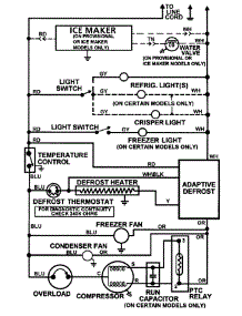 10 - Wiring Information parts for Jenn-Air Refrigerator JCB2388ARW from AppliancePartsPros.com