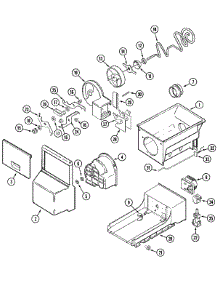 09 - Ice Bin (Rev 10) parts for Jenn-Air Refrigerator JCD2289AEA from AppliancePartsPros.com