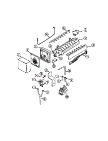 Ice Maker parts for Jenn-Air Refrigerator JCD2289AEG from AppliancePartsPros.com