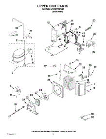 09 - Upper Unit Parts parts for Jenn-Air Refrigerator JF42NXFXDW01 from AppliancePartsPros.com