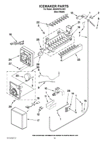 11 - Icemaker Parts parts for Jenn-Air Refrigerator JB36NXFXLW01 from AppliancePartsPros.com