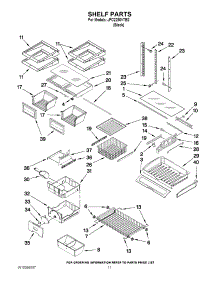 06 - Shelf Parts parts for Jenn-Air Refrigerator JFC2290VTB2 from AppliancePartsPros.com