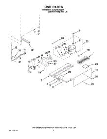 04 - Unit Parts parts for Jenn-Air Refrigerator JUR248LWES01 from AppliancePartsPros.com