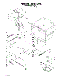 06 - Freezer Liner Parts parts for Maytag Refrigerator JFI2089WES1 from AppliancePartsPros.com