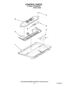 10 - Control Parts parts for Maytag Refrigerator JCD2395WES01 from AppliancePartsPros.com