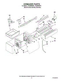 08 - Icemaker Parts parts for Maytag Refrigerator JFC2089WEP2 from AppliancePartsPros.com